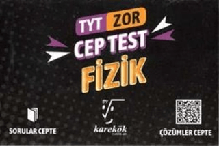 TYT Cep Test Fizik (Zor) - Kolektif - Karekök Yayıncılık