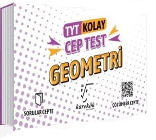 TYT Cep Test Geometri (Kolay) - Kolektif - Karekök Yayıncılık