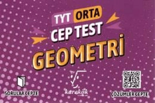 TYT Cep Test Geometri (Orta) - Kolektif - Karekök Yayıncılık
