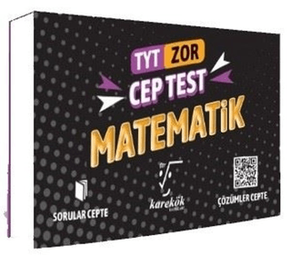 TYT Cep Test Matematik (Zor) - Kolektif - Karekök Yayıncılık