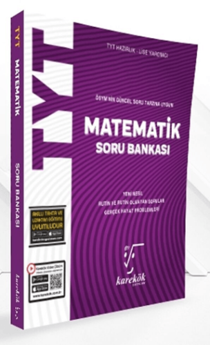 TYT Matematik Soru Bankası - Muharrem Duş - Karekök Yayıncılık