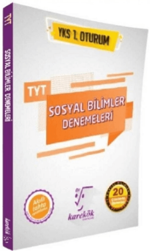 TYT Sosyal Bilimler Denemeleri (YKS 1. Oturum) - Kolektif - Karekök Yayıncılık
