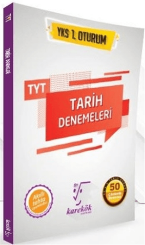 TYT Tarih Denemeleri 50 Çözümlü Deneme YKS 1. Oturum - Burhan Duş - Karekök Yayıncılık