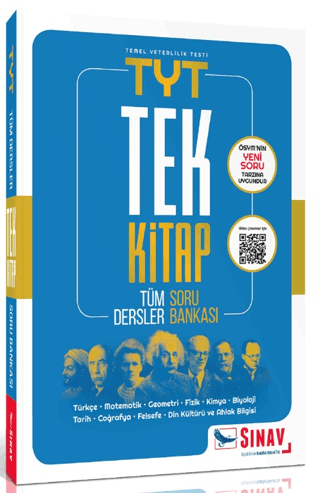 TYT Tek Kitap Tüm Dersler Soru Bankası - Kolektif - Sınav Yayınları