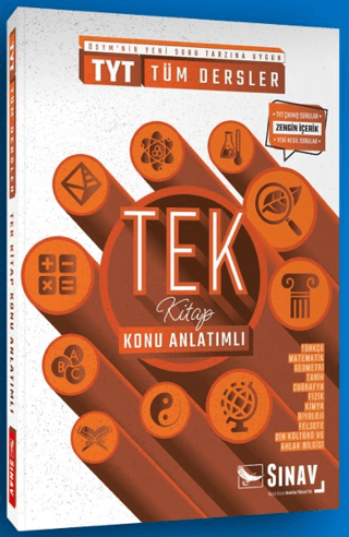 TYT Tüm Dersler Konu Anlatımlı - Kolektif - Sınav Yayınları