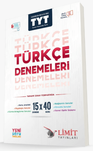 TYT Türkçe Denemeleri - Kolektif - Limit Yayınları