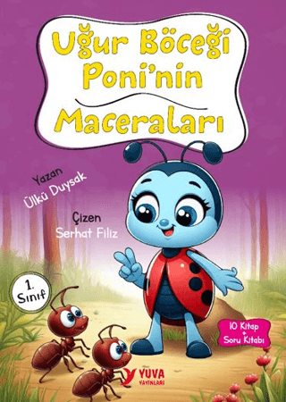 Uğur Böceği Poni'nin Maceraları (10 Kitap) - Ülkü Duysak - Yuva Yayınları