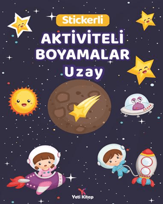 Uzay Aktiviteli Boyamalar - Kolektif - Yeti Kitap