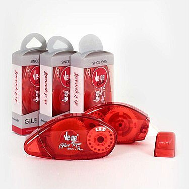 Ve-Ge Glue Tape 8 mm x 8 m Şerit Yapıştırıcı - 3