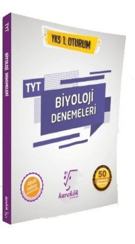 YKS 1. Oturum TYT Biyoloji Denemeleri - Görkem Durmuş - Karekök Yayıncılık