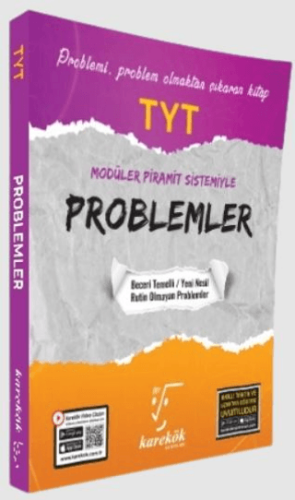 YKS TYT Problemler MPS Modüler Pramit Sistemi Soru Bankası - Kolektif - Karekök Yayıncılık