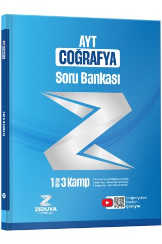 Zeduva Yayınları Coğrafyanın Kodları AYT Coğrafya 1 Kitap 3 Kamp Soru Bankası - 1