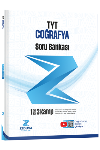 Zeduva Yayınları Coğrafyanın Kodları TYT Coğrafya 1 Kitap 3 Kamp Soru Bankası - 1